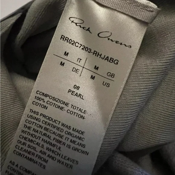Rick Owens Luxor Cotton T-Shirt